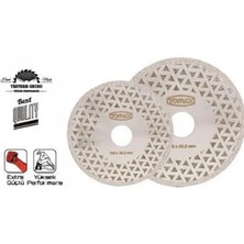 Melonika Tomax Elektrolize Elmas Kesici Flanşlı Disk - 230 mm