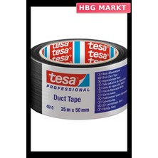 HBG Markt Mey Ithalat® Tesa 4610 Duck Bantı Siyah 50 mm 25 Metre