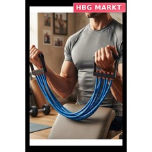 HBG Markt Direnç Lastiği Vücut Geliştirme Egzersiz Bandı