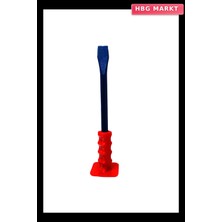HBG Markt Renkli Çelik Düz Keski Korumalı 30 cm Murç
