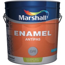 Marshall Enamel Antipas Pas Önleyici Metal Boyası Gri 3 kg