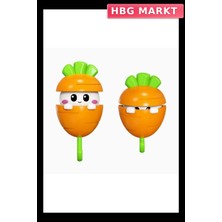 HBG Markt Mey Ithalat® Havuç Tasarımlı Otomatik Açılan Yapışkanlı Askı