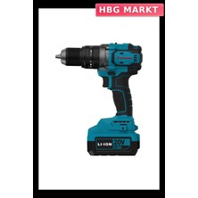 HBG Markt Mey Ithalat® Cat Power 4212 Akülü Darbeli Vidalama 4,0 Ah Tek Akülü