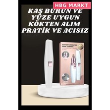 HBG Markt Mey Ithalat® Kulak Burun ve Yüz Epilasyon Aleti ve Yüz Masaj Aleti Ikili Cilt Bakım Seti