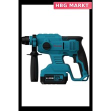 HBG Markt Mey Ithalat® Cat Power 4225 Akülü Kırıcı Delici 4,0 Ah Tek Akülü