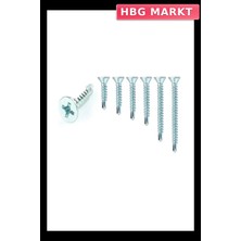 HBG Markt Mey Ithalat® Yhb Matkap Uçlu Akıllı Vida 4,8X60 ( 10 Adet )