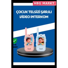 HBG Markt Çocuklar Için Görüntülü Walkie Talkie