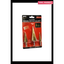 HBG Markt 3 Parça Hss Kademeli Matkap Ucu Set (5647)