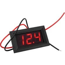 Canarino Weko CA-056-30V Dc 4-30 Volt Dijital Kırmızı Ekranlı Voltmetre (3 Pin)