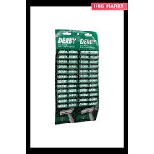 HBG Markt Derby Tek Kartelalı 48 Parça Tıraş Bıçağı