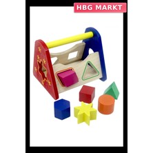 HBG Markt Mey Ithalat® Eğitici Ahşap Bultak