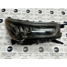 Ns Nilser Auto Parts Toyota Hilux Koyu Gri Siyah Mercek Tip Sağ Far Lambası 2021-2024