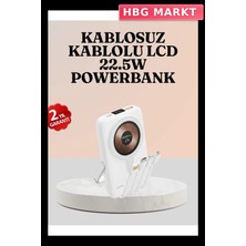 HBG Markt Kablosuz Manyetik Taşınabilir Powerbank