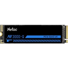 Netac N600 1tb Pcıe GEN3X4 Nvme 3300/2300MB/S SSD Dısk NT01NV3000Q-1T0-E4X