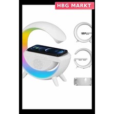 HBG Markt Mey Ithalat® Yeni Nesil Bluetooth Hoparlör Speaker 5.0 Taşınabilir G Şeklinde Powerbankli