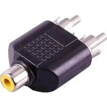 Canarino 1rca Dişi-2rca Erkek Çevirici Jack