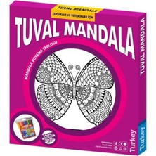 Küçük Hazine 5117  Tuval Mandala