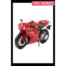 HBG Markt Mey Ithalat®  1:12 Ducati 1198 Model Motorsiklet