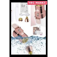 HBG Markt Mey Ithalat® Kaş Burun ve Yüz Epilasyon Aleti Kablosuz Şarjlı Kökten Alan Epilasyon Aleti
