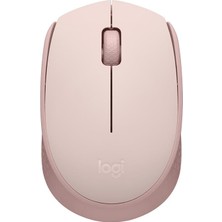 Logıtech 910-006865, M171 Rose, USB Nano 2,4g Kablosuz, 1000DPI, Optik, 3 Tuşlu, 12AY Pil Ömrü, Mouse