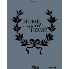Melonika Rich New Seri N-401 Stencil 35X25 cm