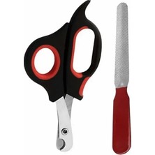 Melonika Büyük Boy Törpülü Kedi Köpek Tırnak Makası 14 Cm-14 cm Kırmızı
