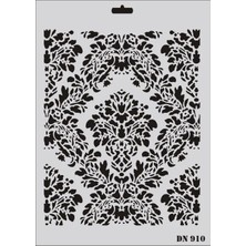 Melonika Rich Dantel Seri DN-910 Stencil 35X25 cm