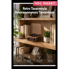 HBG Markt 3'ü 1 Arada Stereo Ses Sistemi, Gece Lambası ve Saat