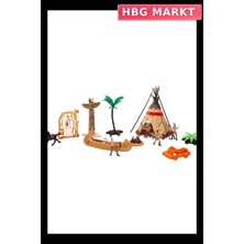 HBG Markt Mey Ithalat® Sesli ve Işıklı Kızılderili Oyun Seti