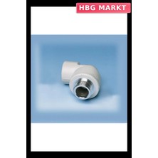 HBG Markt Mey Ithalat® Ege Yıldız Pprc 40X1 1/4 Erkek Dirsek Gri