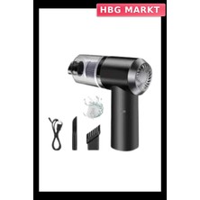 HBG Markt Mini Vakumlu Araç Süpürgesi Yüksek Performanslı Temizlik
