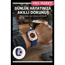 HBG Markt Akıllı Saat 2.05 Inç IPS Ekran, Güçlü Batarya ve Sensörler