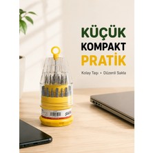 HBG Markt Mey Ithalat® Hassas Tornavida Seti Kaymaz Saplı Elektronik Onarım Seti