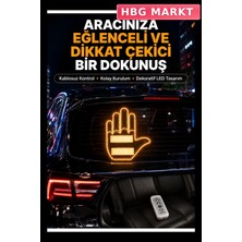 HBG Markt Mey Ithalat® Uzaktan Kumandalı Çok Fonksiyonlu Araç LED Işığı