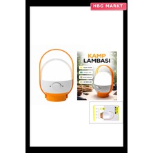HBG Markt 34 LED Kamp Lambası Fener USB Şarjlı Ayarlanabilir Işık 4.8W 2400MAH ST-566