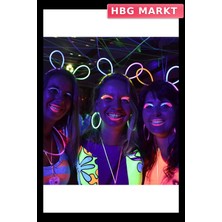 HBG Markt Glow Taç Fosforlu Parti Taç