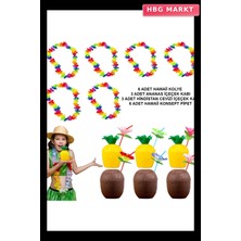 HBG Markt Tropikal Hawaii Parti Malzemeleri Seti