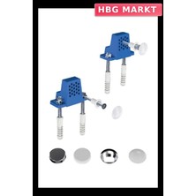 HBG Markt Mey Ithalat® Duvara Sıfır Klozet Için Montaj Vida Takımı