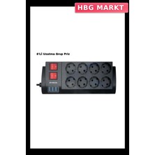 HBG Markt Mey Ithalat® 8li Priz