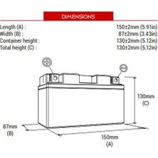 Bs Battery BTX12-BS Motosiklet Aküsü
