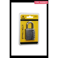 HBG Markt 50MM Extra Şifreli Asma Kilit
