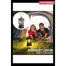 HBG Markt Bluetooth Hoparlör Özellikli Dimerli LED Kamp Lambası HS66