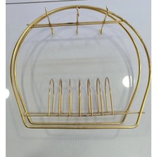 Moontime Alaçatı Ksv Kahve Fincan Askılığı - Gold Fincan Askısı