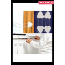HBG Markt 2'li Mini Çok Amaçlı Kilit Çocuk Güvenlik Kilitleri (5647)