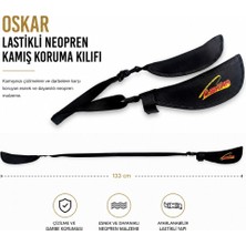 Oskar Lastikli Neopren Spin-Lrf Kamış Koruma Kılıfı