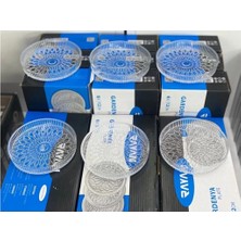 Moontime Alaçatı 10 x 15 Gardenya 6 Lı Cam Çerezlik -RYG406 1 Parça Ar Plastik Çok Renkli