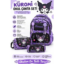 Güreller Kırtasiye Kuromi Okul Çantası 3lü Takım