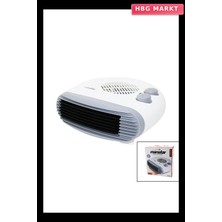 HBG Markt 2'si 1 Arada Turbo Fanlı Isıtıcı 2 Kademe Sıcak 1 Kademe Serin 2000W