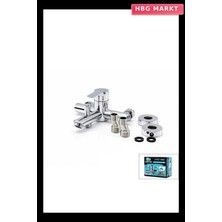 HBG Markt Krom Delta Banyo Bataryası Aç Kapa KTX-2640 (5647)