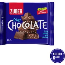 Züber Pirinç Patlaklı Sütlü Çikolata 35G x 6 Adet